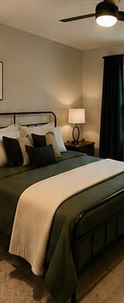 Comfortable bedroom